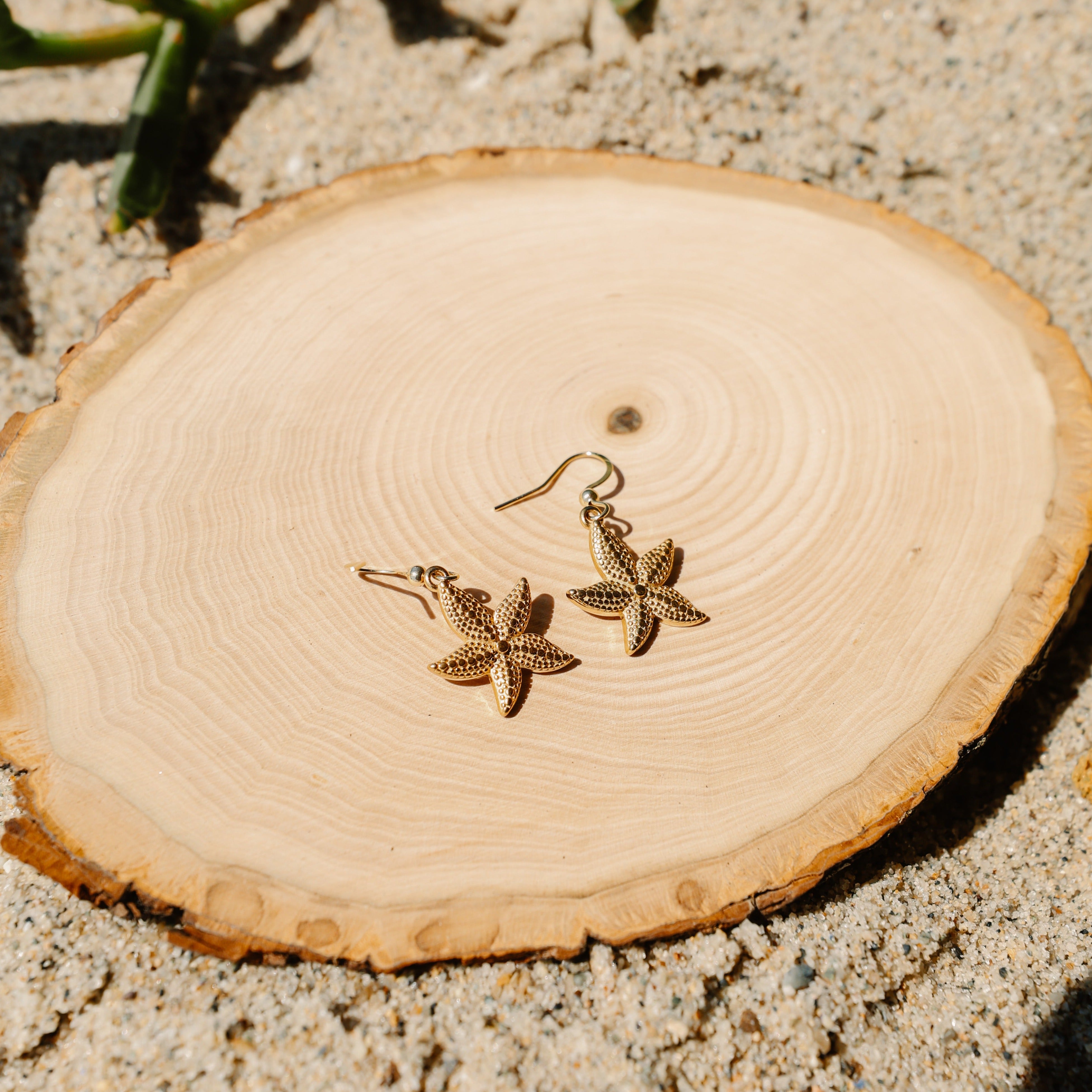 Starfish Charm Earrings