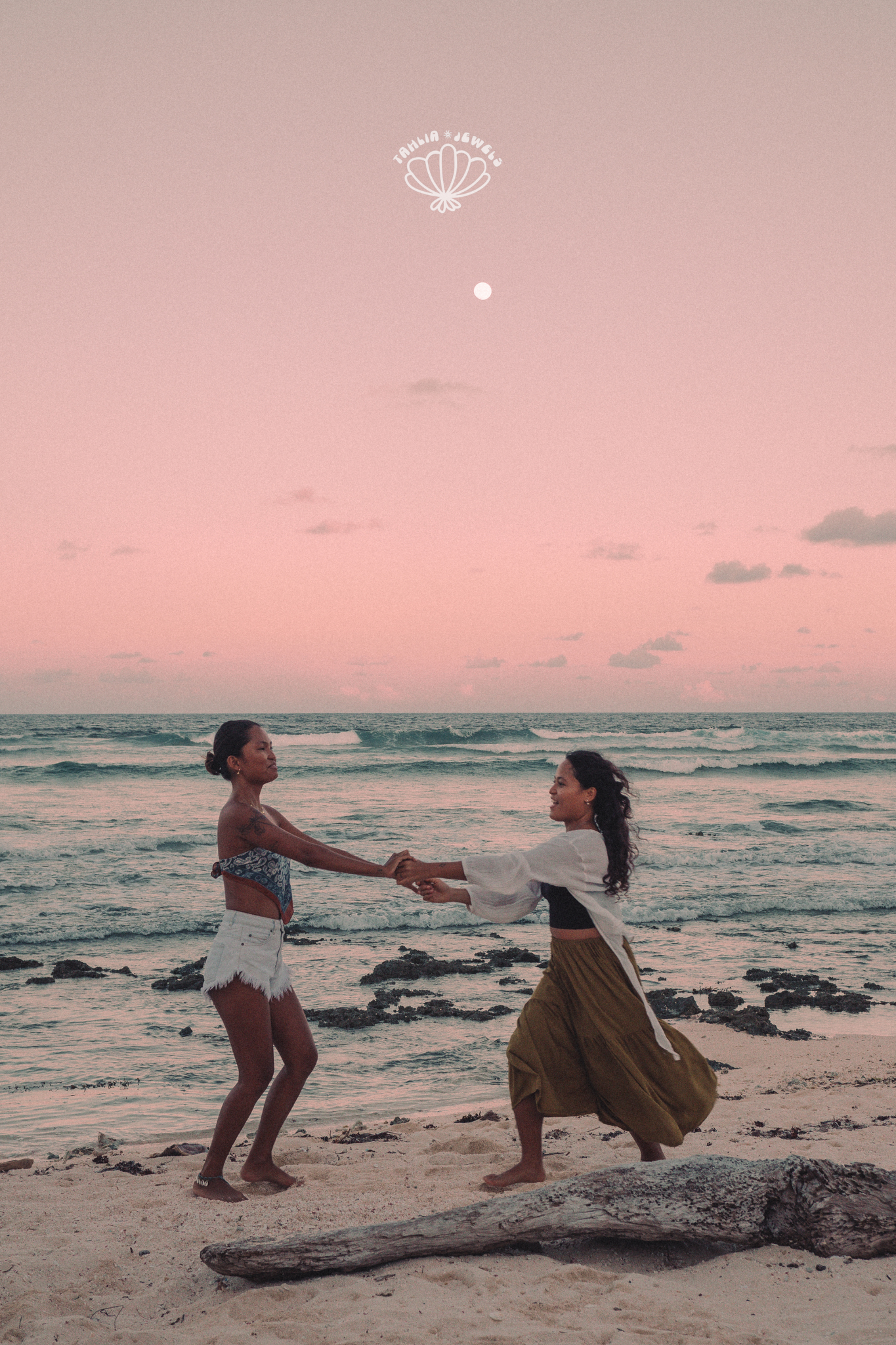 Personalized Sirena Birthstone Necklace