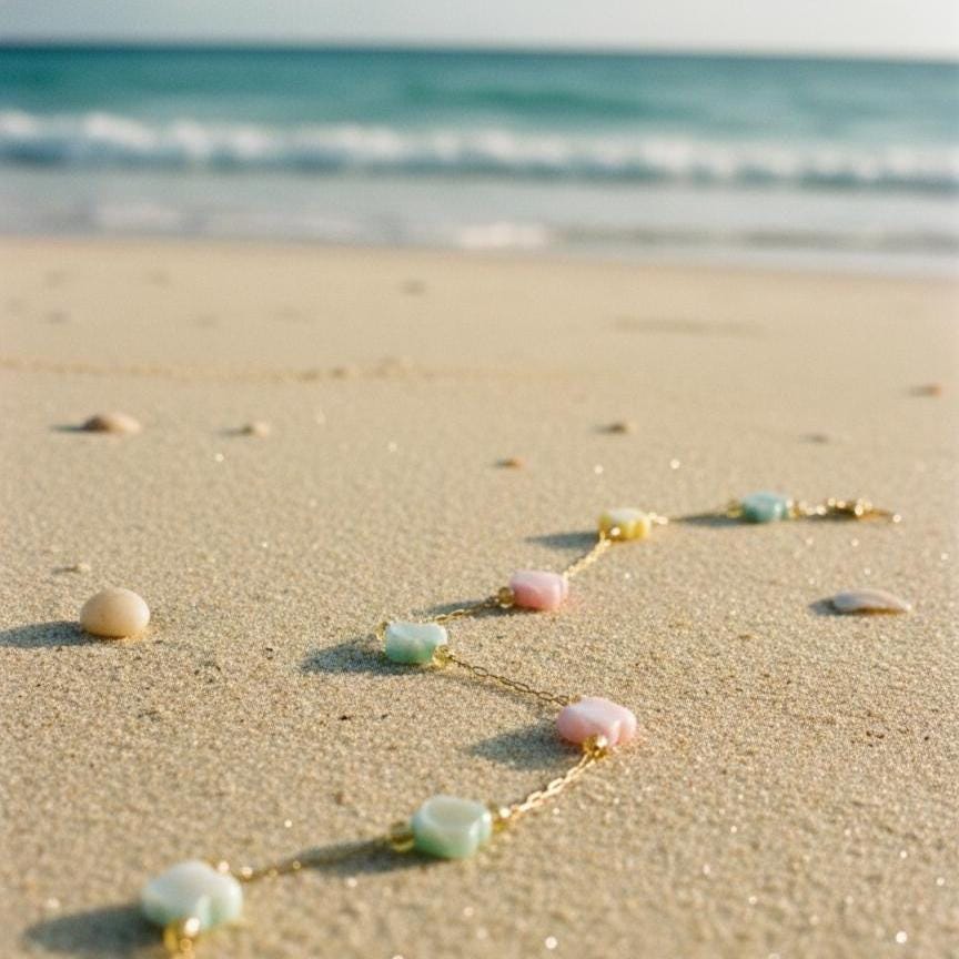 Delicate Flower Anklet