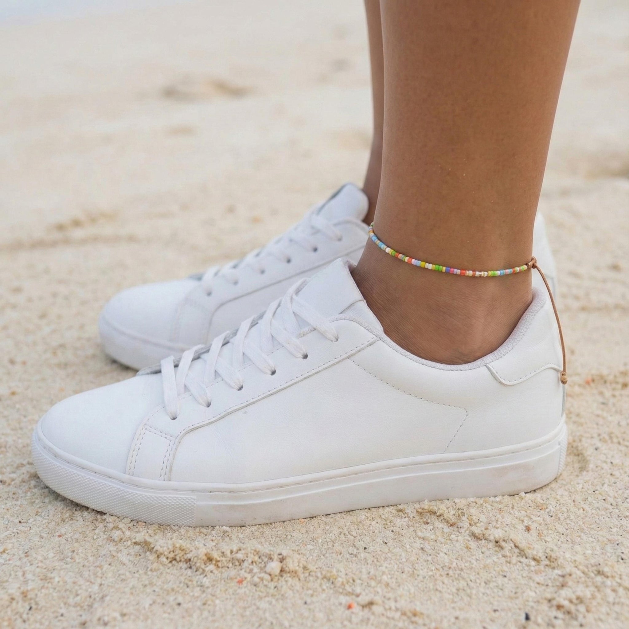 Rainbow Summer Anklet