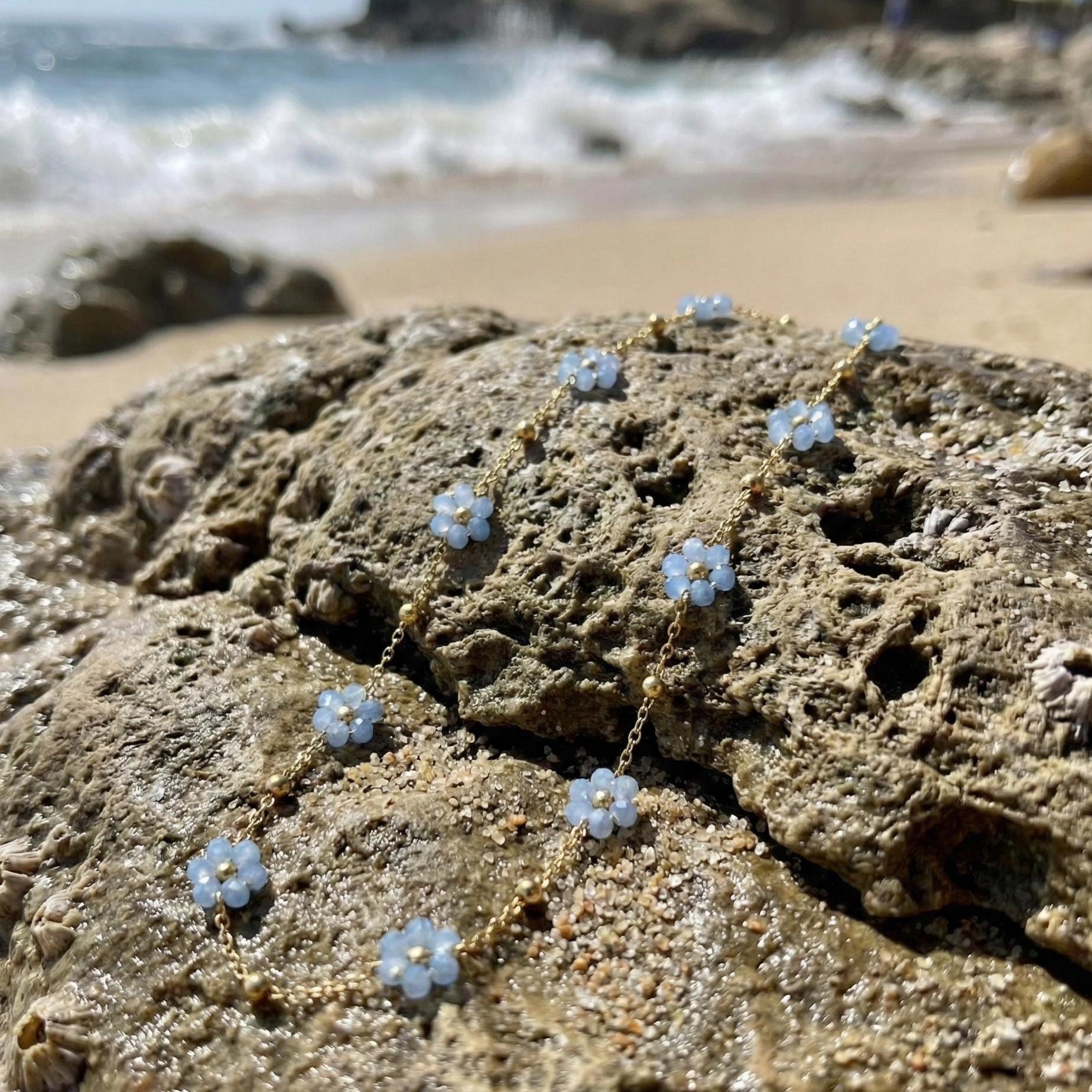 Waterproof Daisy Flower Necklace