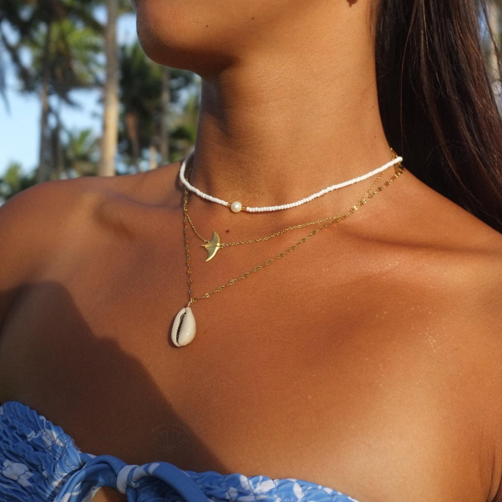 Manta Ray Necklace - clasp, chain and finish detail (5)