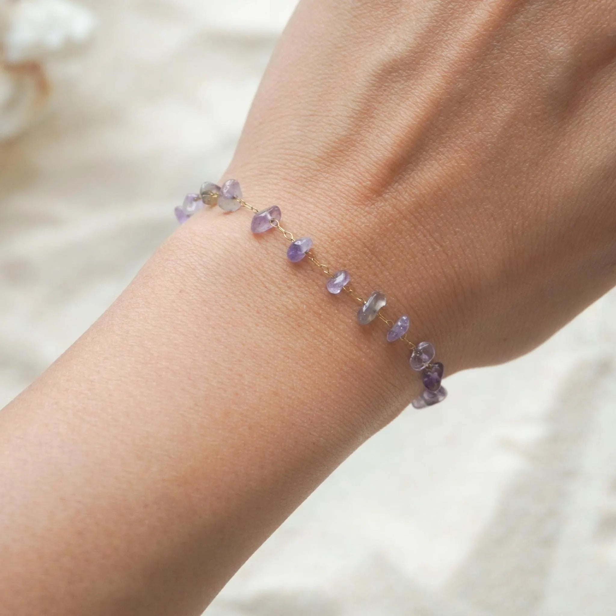 Amethyst Beaded Necklace