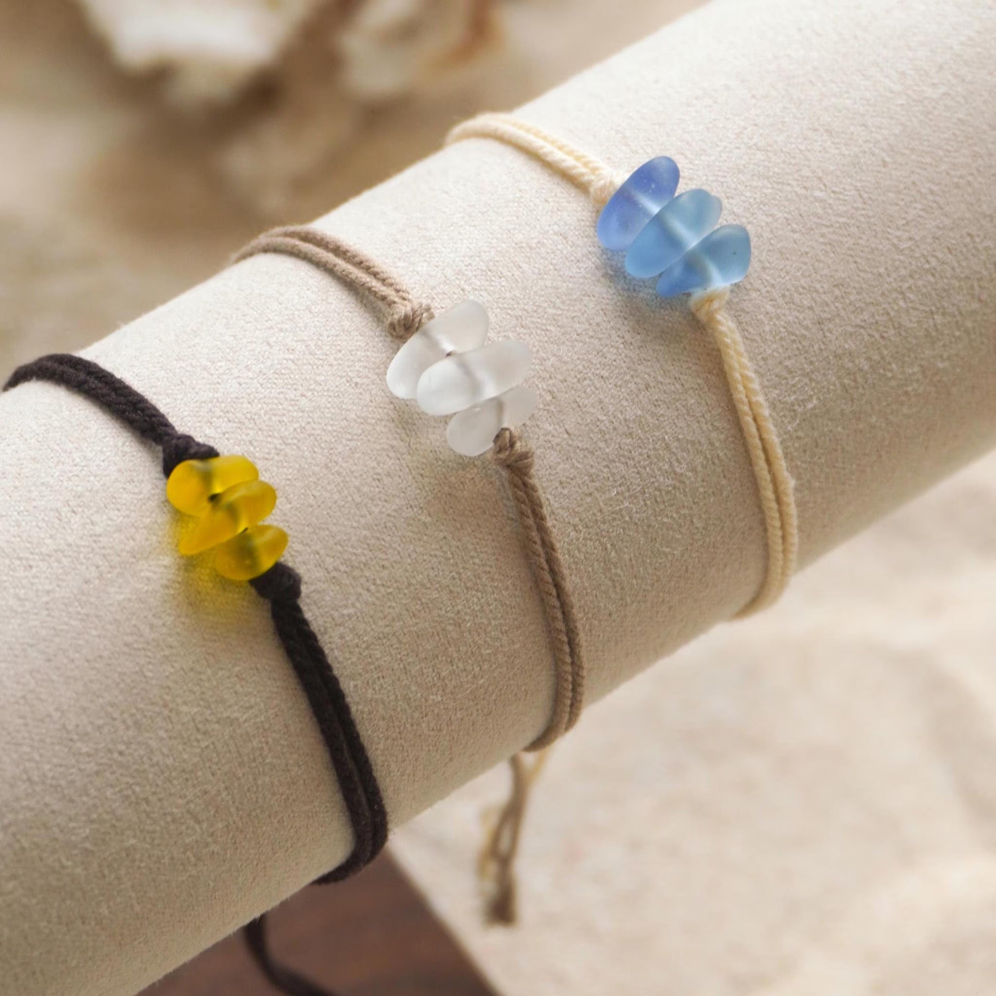 Sea Glass Anklet