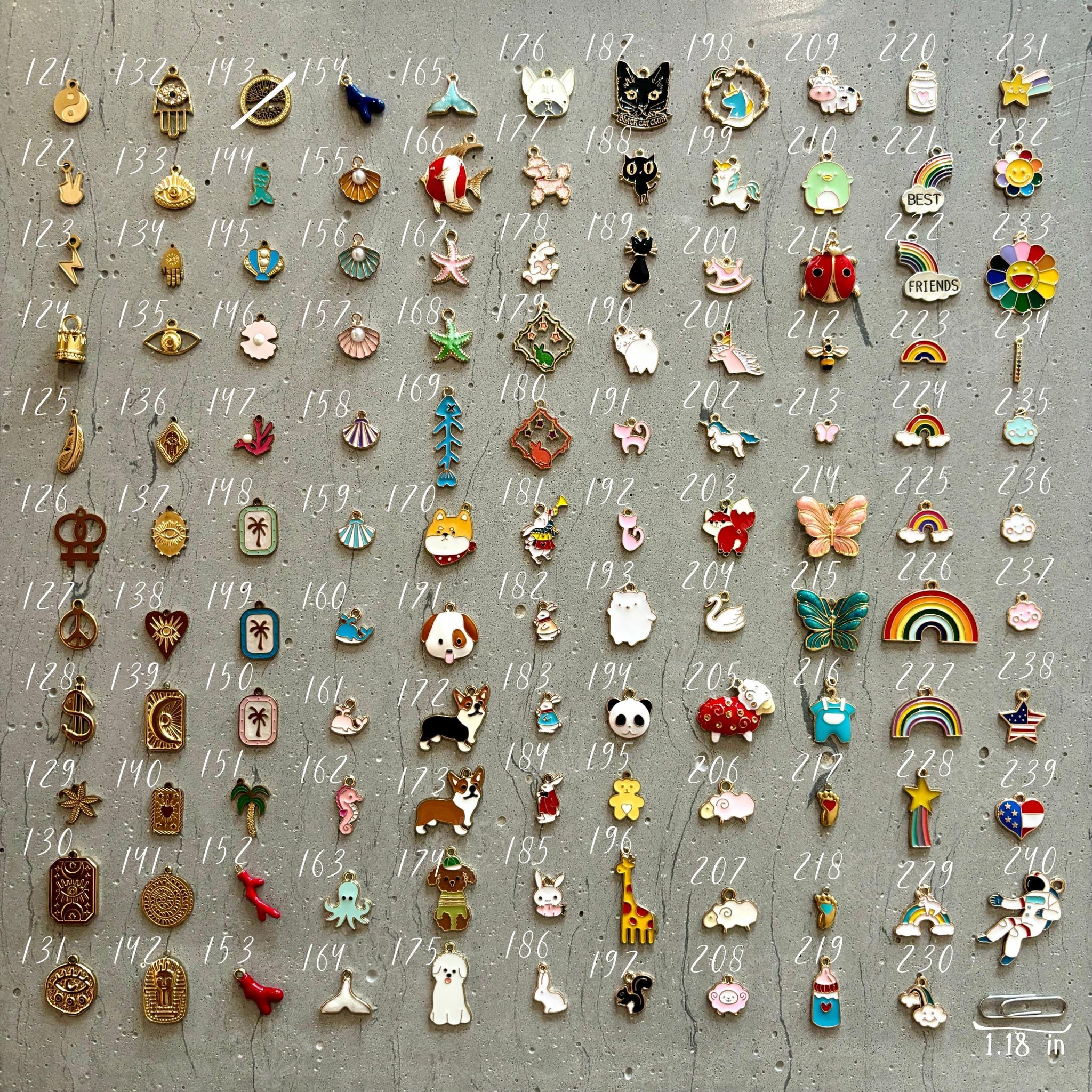 Custom Swimsuit Charms - Choose Your Own Gold Beach Jewelry - Personalized Bikini Accessories - Waterproof Surfer Gift