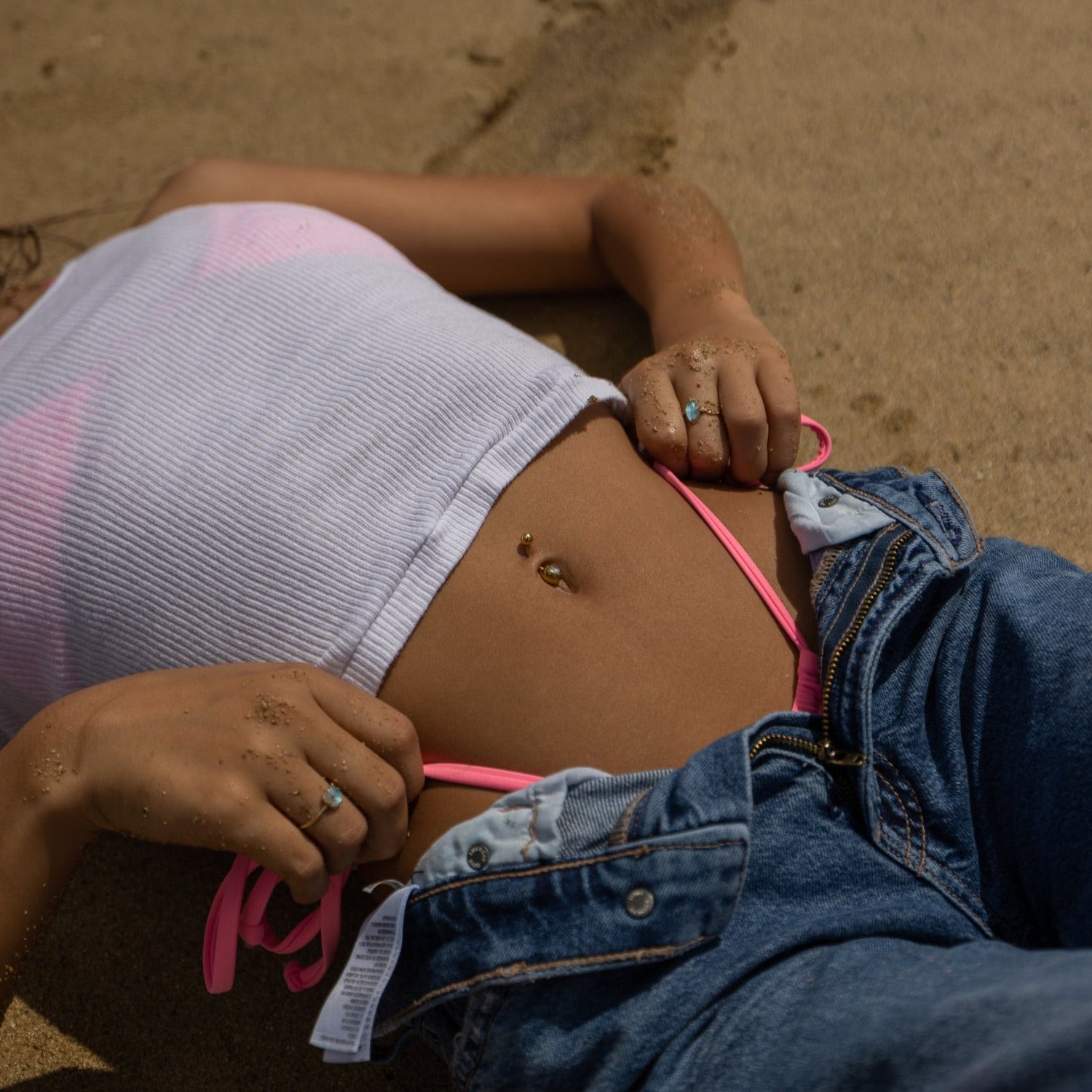 Gold Vermeil Nori Ring