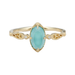 Gold Vermeil Marissa Ring, detail view